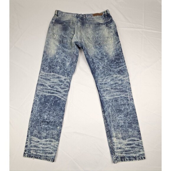 Evolution Jeans Men's Size 36.‎ Stone Washed Distressed Y2K Denim. - Picture 1 of 10